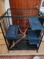 Grote ratten/ knaagdieren kooi met 3 plateaus, Dieren en Toebehoren, Ophalen, Kooi, Gebruikt, 90 cm of meer