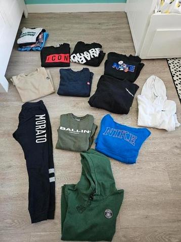Pakket merkkleding 164 Black Bananas, Nike, Dsquared2  beschikbaar voor biedingen