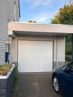 Witte garagedeur (afstandsbediening), Doe-het-zelf en Verbouw, Ophalen, 120 cm of meer, Garagedeur, Zo goed als nieuw