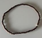 Armbandje met kleine bruine kraaltjes, Ophalen of Verzenden, Nieuw, Bruin, Met bedels of kralen
