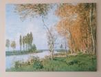 Canvas schilderij Claude Monet, Ophalen