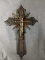 Art Deco bronzen "Crucifix", Ophalen of Verzenden
