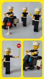 Vintage lego set 256 Politie agenten en motorfiets, Kinderen en Baby's, Speelgoed | Duplo en Lego, Ophalen of Verzenden, Gebruikt