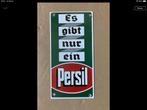 Emaille deurpostje PERSIL, Antiek en Kunst, Antiek | Emaille, Ophalen of Verzenden