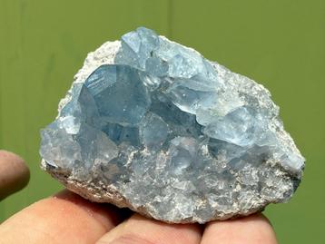 Blauwe coelestien cilestien engelensteen Mineralen beschikbaar voor biedingen