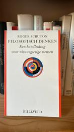 Roger Scruton - Filosofisch denken, Ophalen of Verzenden, Zo goed als nieuw, Roger Scruton