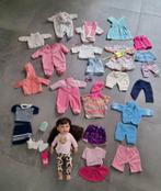 prachtige Baby Born zus pop (43 cm) met grote set kleertjes, Kinderen en Baby's, Speelgoed | Poppen, Ophalen of Verzenden, Zo goed als nieuw