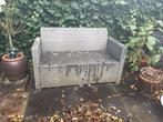 Tuinbank en stoelen, Tuin en Terras, Ophalen, Gebruikt, Wicker