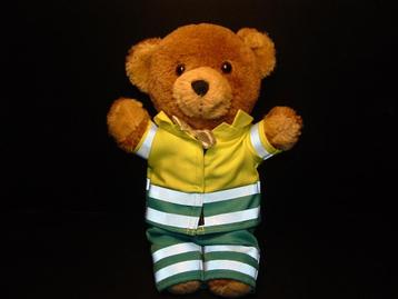 GOOD BEARS OF THE WORLD TROOSTBEER PLUCHE LICHTBRUIN  beschikbaar voor biedingen