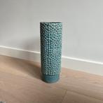 Vaas blauw, Blauw, Aardewerk of Porselein, Ophalen of Verzenden, Zo goed als nieuw