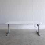 Elektrisch zit-sta bureau - 180x80cm -Wit blad - BR78, Gebruikt, -, -, Ophalen of Verzenden