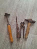 Set antiek gereedschap, Ophalen of Verzenden