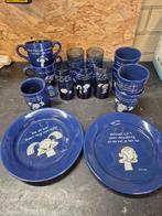 Blue band service, Huis en Inrichting, Keuken | Servies, Ophalen of Verzenden, Zo goed als nieuw, Bord(en), Overige stijlen