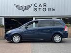 Opel Zafira 1.6 CNG T Cosmo |7P|CLIMA|CRUISE|ST VWM|PDC, Auto's, Gebruikt, 4 cilinders, Blauw, 7 stoelen