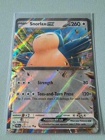 Pokémon - Prismatic Snorlax & Ogerpon ex beschikbaar voor biedingen