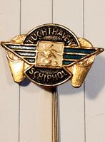 Speldje van Schiphol, jaren zestig vorige eeuw, Verzamelen, Speldjes, Pins en Buttons, Ophalen of Verzenden, Gebruikt