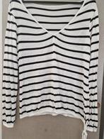 Zomers t-shirt met bretonse streep. Maat L,, Overige kleuren, Maat 42/44 (L), Ophalen of Verzenden, Zo goed als nieuw