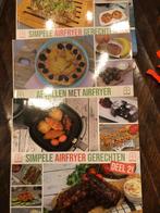 3 Airfryer Kookboeken - Heerlijke Recepten!, Voorgerechten en Soepen, Ophalen of Verzenden, Zo goed als nieuw, Gezond koken