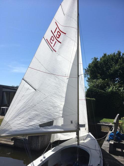Randmeer classic, Watersport en Boten, Open zeilboten, Gebruikt, Randmeer, 6 meter of meer, Polyester, Buitenboordmotor, Benzine