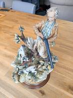 Jager capodimonte, Verzamelen, Beelden en Beeldjes, Ophalen, Gebruikt
