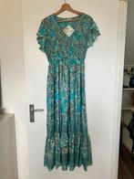Bohemian Soul Jurk Turquoise Zijde Ibiza Style, Kleding | Dames, Maat 38/40 (M), Blauw, Nieuw, Ophalen of Verzenden