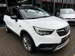 Opel Crossland X 1.2 TURBO Ultimate PANO NAVI CARPLAY TREKHA, Gebruikt, 1199 cc, Leder en Stof, Wit