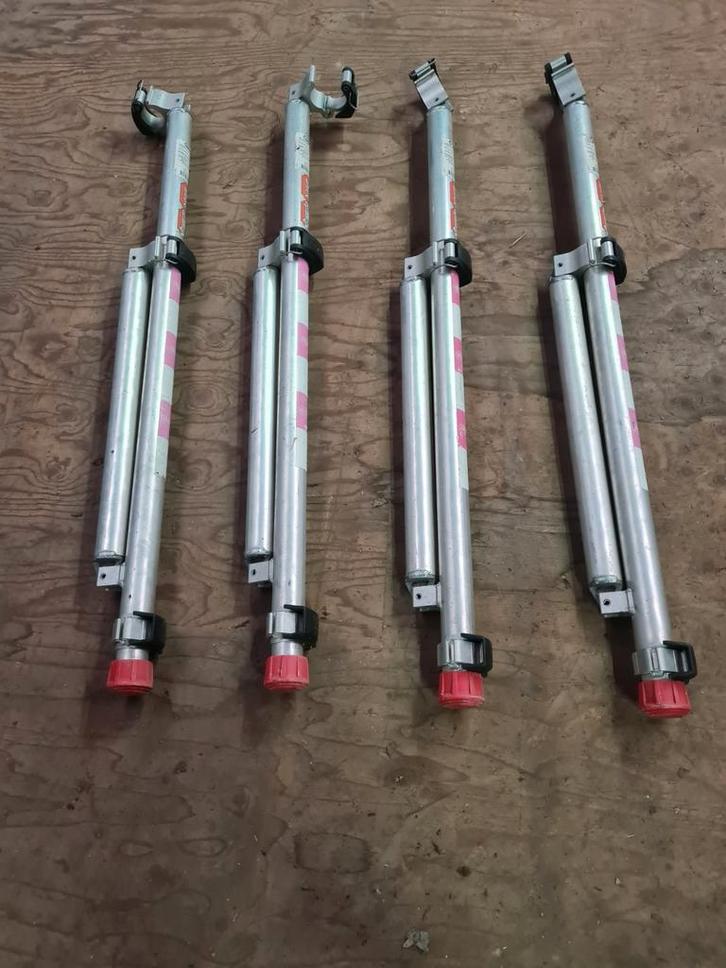 Driehoekstabilisatoren stabilisatoren Atrex mitower, Doe-het-zelf en Verbouw, Steigers, Zo goed als nieuw, Overige typen, 5 meter of hoger