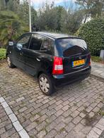 Kia Picanto 1.0 2004 Zwart, Auto's, Voorwielaandrijving, Stof, 836 kg, 4 cilinders