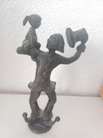Bronzen Clini Clowns Beeldje, Ophalen of Verzenden