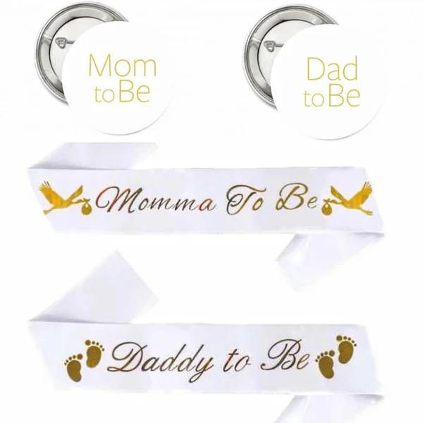 Sjerpen set Mommy en Daddy to Be, Versiering, Nieuw, Ophalen of Verzenden, Struikheide 64,3069lj,Rotterdam