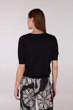 JUffrouw Jansen Amsterdam fifi shirt / vestje - mt S zwart, Verzenden, Zwart, Zo goed als nieuw, Korte mouw