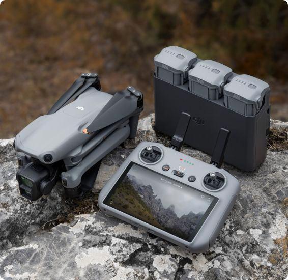 Dji air 3 fly more combo, Audio, Tv en Foto, Drones, Zo goed als nieuw, Ophalen of Verzenden