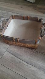 Mandje, Ophalen of Verzenden, Rond, Hout