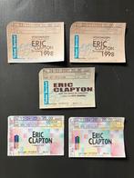 5 oude concertkaarten van Eric Clapton, Ophalen of Verzenden, Gebruikt, Foto of Kaart