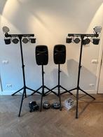 te huur licht geluid PAsysteem party feest laser rookmachine, Ophalen of Verzenden, Zo goed als nieuw, Overige typen, Kleur