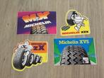 4 stickers Michelin - banden, Verzamelen, Stickers, Merk, Zo goed als nieuw, Verzenden