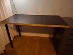 Ikea Lagkapten Bureaublad en twee poten, Huis en Inrichting, Bureaus, Ophalen, Gebruikt