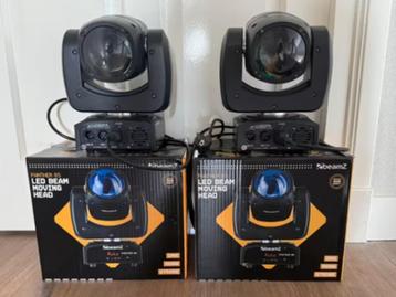 2 stuks Beamz Panther 85 Moving Heads beschikbaar voor biedingen