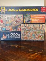 Jan van Haasteren 2 x 1000 stukjes, Ophalen, 500 t/m 1500 stukjes, Zo goed als nieuw