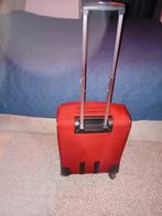 Rode Koffer met Uitschuifbare Handgreep, Sieraden, Tassen en Uiterlijk, Koffers, Gebruikt, Minder dan 50 cm, Ophalen of Verzenden