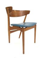 Vintage stoelen Helge Sibast Model nr. 7 teakhout design, Huis en Inrichting, Gebruikt, Twee, Bruin, Vintage