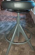 Ikea Trollberget Kruk - Verstelbaar, Ophalen, Zwart, Zo goed als nieuw, Bureaukruk