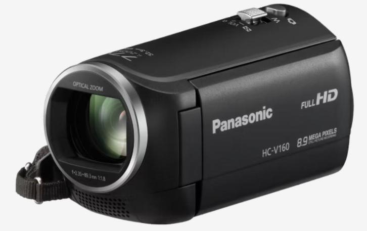 Te koop aangeboden Panasonic HD-camcorder HC-V160, Audio, Tv en Foto, Videocamera's Digitaal, Gebruikt, Camera, Overige soorten