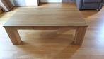 Massief Eiken Salontafel, Huis en Inrichting, Tafels | Salontafels, Ophalen, 100 tot 150 cm, Eikenhout, 50 tot 100 cm
