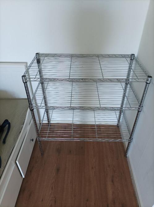 Metalen Opbergrek / Stellingkast – 3 Lagen, Huis en Inrichting, Kasten | Stellingkasten, Ophalen