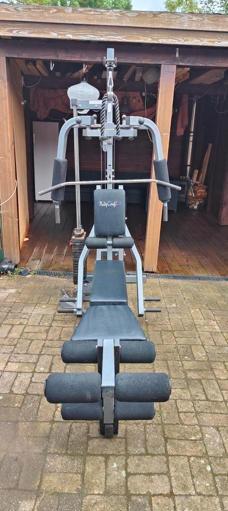 Multifunctioneel Krachtstation – BodyCraft –Complete Homegym, Sport en Fitness, Fitnessapparatuur, Krachtstation, Armen, Benen