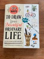 Flow your beautiful ordinary life tekenboek, Hobby en Vrije tijd, Scrapbooking, Overige merken, Ophalen of Verzenden, Zo goed als nieuw