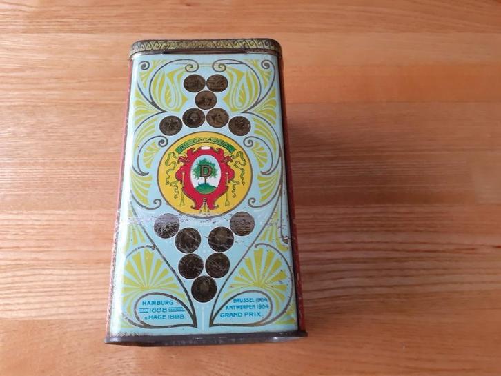 Blik Droste’s cacao, Verzamelen, Blikken, Gebruikt, Overige, Droste, Ophalen of Verzenden