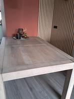 GRATIS afhalen  Lichteiken eettafel 100x160 cm, Huis en Inrichting, Tafels | Eettafels, Ophalen of Verzenden