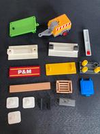 Playmobil kist en diverse bouw accessoires., Ophalen of Verzenden, Zo goed als nieuw